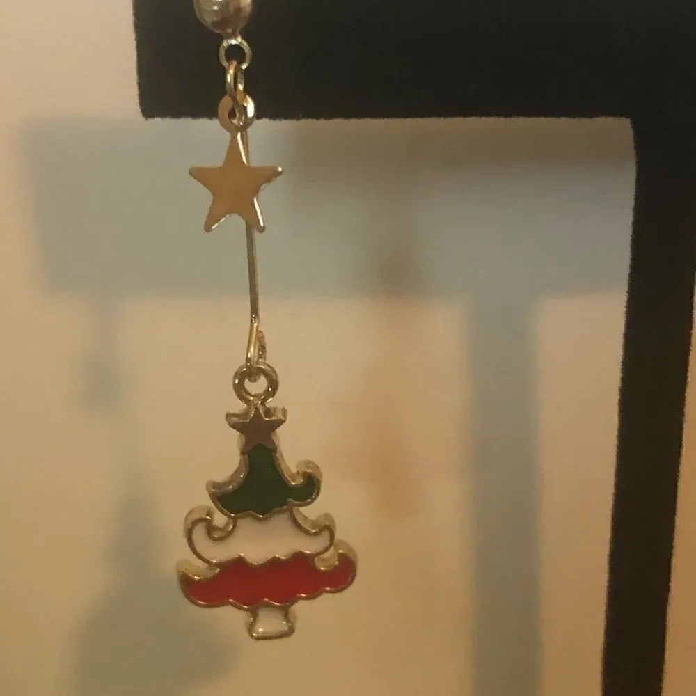 Earrings Xmas Cute Fun